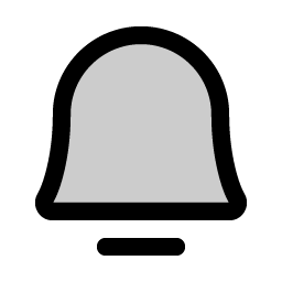 Bell Simple Duotone Smiley – Icons