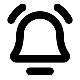 Bell Simple Ringing Bold Smiley – Icons
