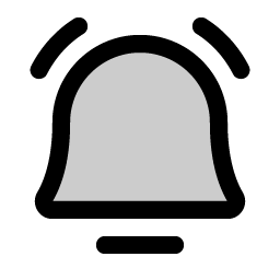Bell Simple Ringing Duotone Smiley – Icons
