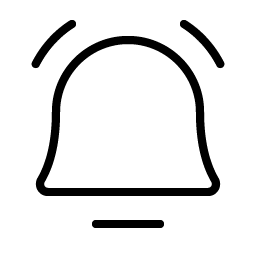 Bell Simple Ringing Thin Smiley – Icons