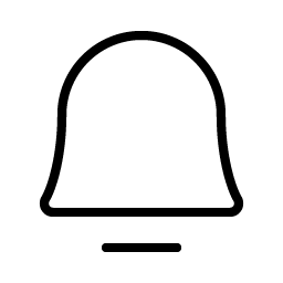 Bell Simple Thin Smiley – Icons