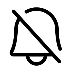 Bell Slash Light Smiley – Icons