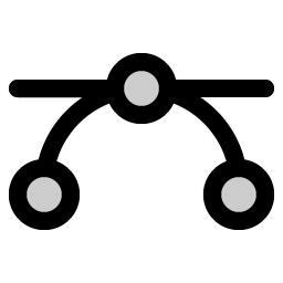 Bezier Curve Duotone Smiley – Icons