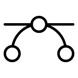 Bezier Curve Thin Smiley – Icons