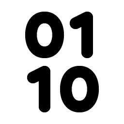 Binary Bold Smiley – Icons