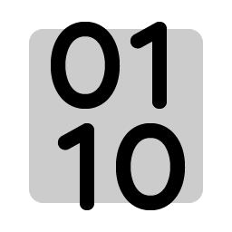 Binary Duotone Smiley – Icons