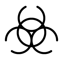 Biohazard Thin Smiley – Icons
