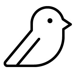 Bird Thin Smiley – Icons