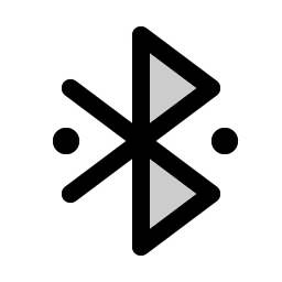 Bluetooth Connected Duotone Smiley – Icons