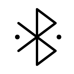 Bluetooth Connected Thin Smiley – Icons