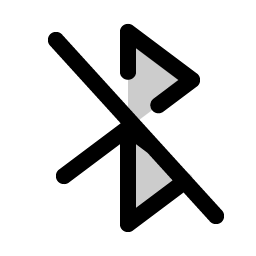 Bluetooth Slash Duotone Smiley – Icons