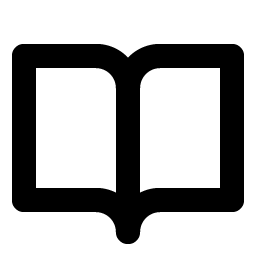 Book Open Bold Smiley – Icons