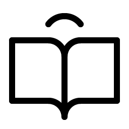 Book Open User Light Smiley – Icons