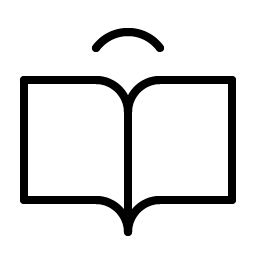 Book Open User Thin Smiley – Icons