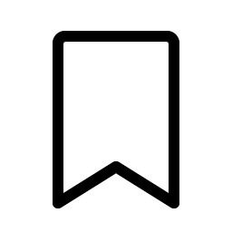 Bookmark Simple Light Smiley – Icons