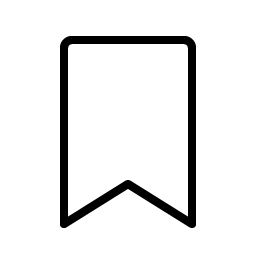 Bookmark Simple Thin Smiley – Icons