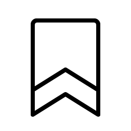 Bookmark Thin Smiley – Icons