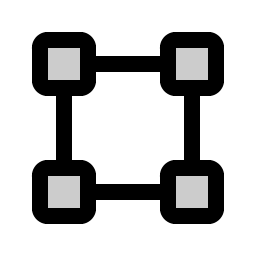 Bounding Box Duotone Smiley – Icons