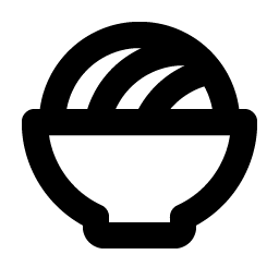 Bowl Food Bold Smiley – Icons