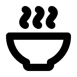 Bowl Steam Bold Smiley – Icons