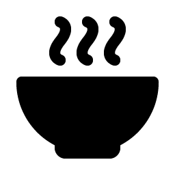 Bowl Steam Fill Smiley – Icons