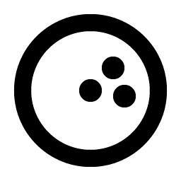 Bowling Ball Bold Smiley – Icons