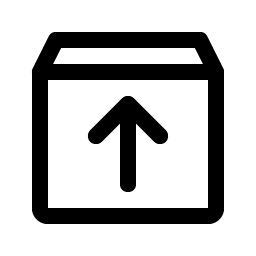 Box Arrow Up Smiley – Icons