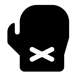 Boxing Glove Fill Smiley – Icons