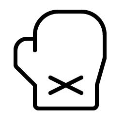 Boxing Glove Thin Smiley – Icons