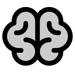 Brain Duotone Smiley – Icons