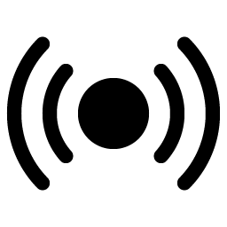 Broadcast Fill Smiley – Icons
