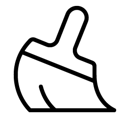 Broom Thin Smiley – Icons