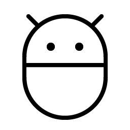 Bug Droid Thin Smiley – Icons