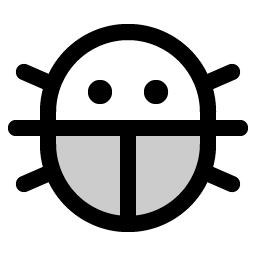 Bug Duotone Smiley – Icons