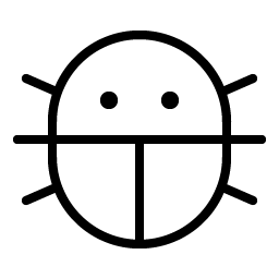 Bug Thin Smiley – Icons