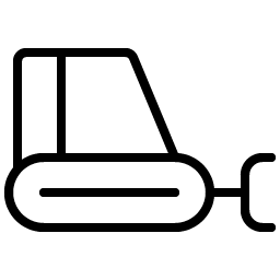 Bulldozer Thin Smiley – Icons