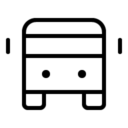 Bus Thin Smiley – Icons