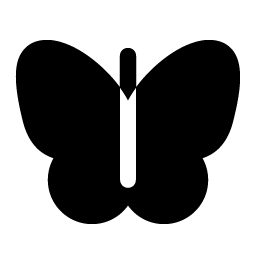 Butterfly Fill Smiley – Icons
