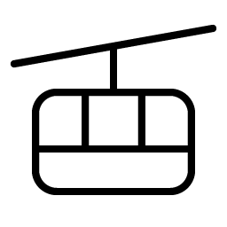 Cable Car Thin Smiley – Icons