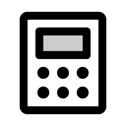 Calculator Duotone Smiley – Icons