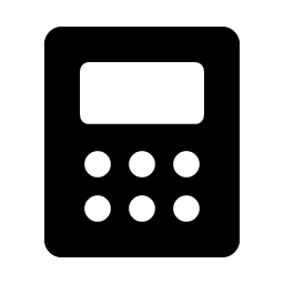 Calculator Fill Smiley – Icons