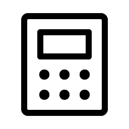 Calculator Light Smiley – Icons