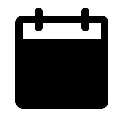 Calendar Blank Fill Smiley – Icons