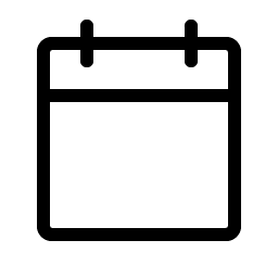 Calendar Blank Light Smiley – Icons