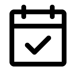 Calendar Check Smiley – Icons