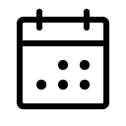 Calendar Dots Light Smiley – Icons