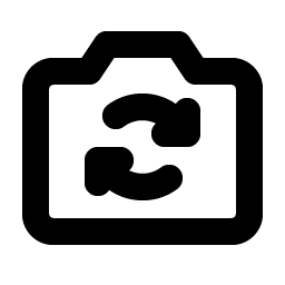 Camera Rotate Bold Smiley – Icons