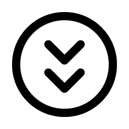 Caret Circle Double Down Smiley – Icons