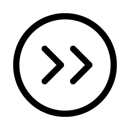 Caret Circle Double Right Light Smiley – Icons
