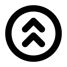 Caret Circle Double Up Bold Smiley – Icons